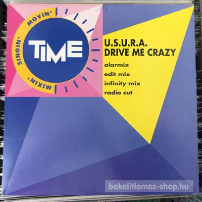 U.S.U.R.A. - Drive Me Crazy  (12") (vinyl) bakelit lemez