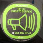 Scooter  Hello! (Good To Be Back)  (12")