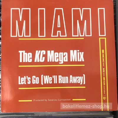 Miami - The KC Mega Mix  (12") (vinyl) bakelit lemez