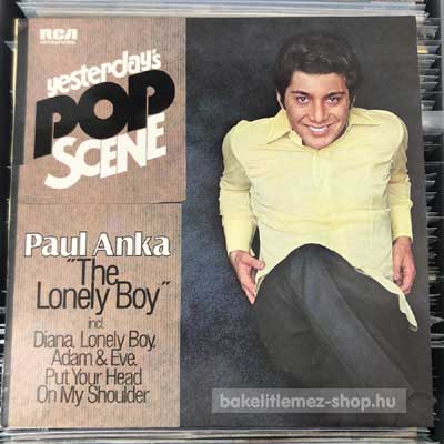 Paul Anka - The Lonely Boy  (LP, Comp) (vinyl) bakelit lemez