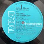 Paul Anka  The Lonely Boy  (LP, Comp)