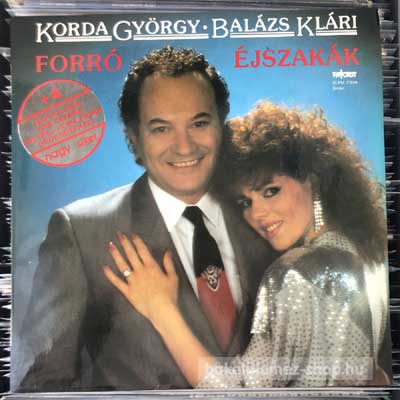 Korda György És Balázs Klári - Forró Éjszakák  (LP, Album) (vinyl) bakelit lemez