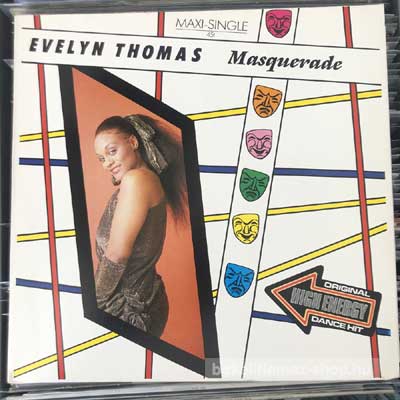 Evelyn Thomas - Masquerade  (12", Maxi) (vinyl) bakelit lemez