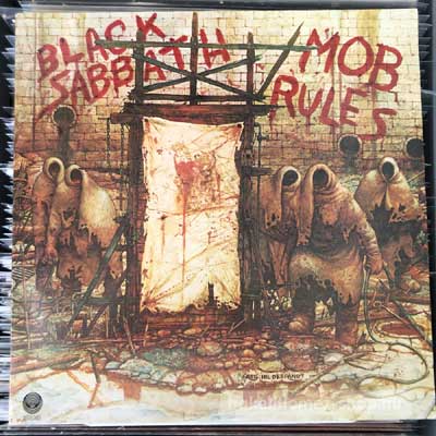 Black Sabbath - Mob Rules  (LP, Album) (vinyl) bakelit lemez