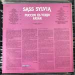 Sass Sylvia  Puccini És Verdi Áriák  (LP, Album)