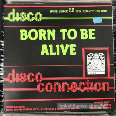 Disco Connection - Born To Be Alive  (12", Maxi) (vinyl) bakelit lemez