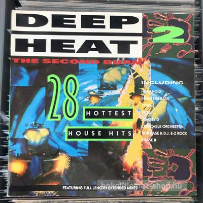 Various - Deep Heat 2 - The Second Burn  (2 x LP, Comp) (vinyl) bakelit lemez