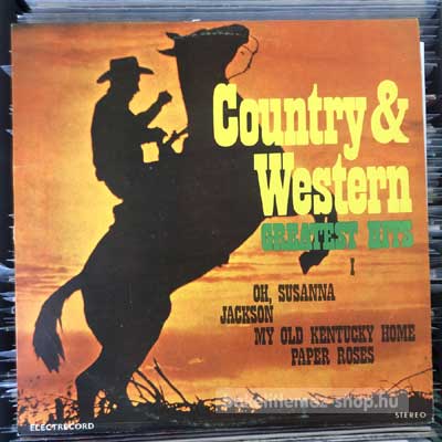 Various - Country & Western Greatest Hits I-II  (2 LP, Comp) (vinyl) bakelit lemez