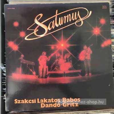 Saturnus - Saturnus  (LP, Album) (vinyl) bakelit lemez