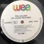 Phil Collins  No Jacket Required  (LP, Album)