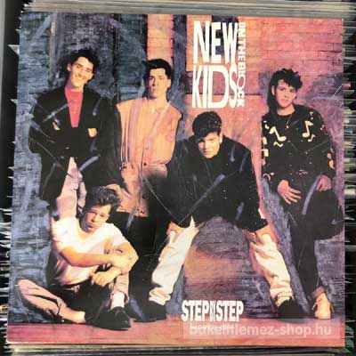 New Kids On The Block - Step By Step  (12", Maxi) (vinyl) bakelit lemez