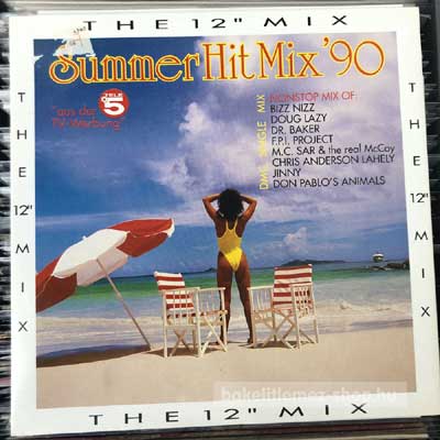 Various - Summer Hit Mix 90 (The 12 Mix)  (12", Mixed) (vinyl) bakelit lemez