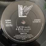 Sinitta  GTO (Modina s Red Roaring Mix)  (12", Single)