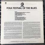 Various  Folk Festival Of The Blues  (LP, Album, Re)