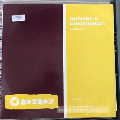 Quivver & Blackwatch - Loveless  (12") (vinyl) bakelit lemez