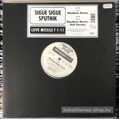 Sigue Sigue Sputnik - Love Missile F 1-11  (12", Single) (vinyl) bakelit lemez