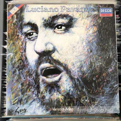 Luciano Pavarotti - Verismo-Arien  (LP, Album) (vinyl) bakelit lemez