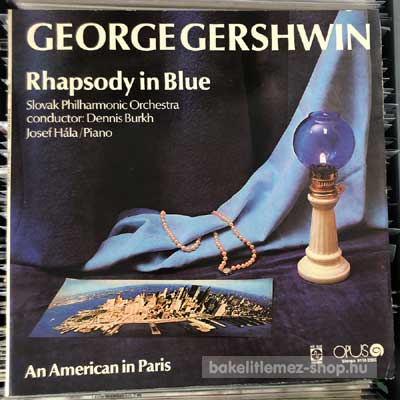 George Gershwin - Rhapsody In Blue  An American In Paris  (LP, Album) (vinyl) bakelit lemez