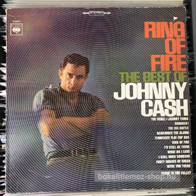 Johnny Cash - Ring Of Fire - The Best Of Johnny Cash  (LP, Album, Re) (vinyl) bakelit lemez