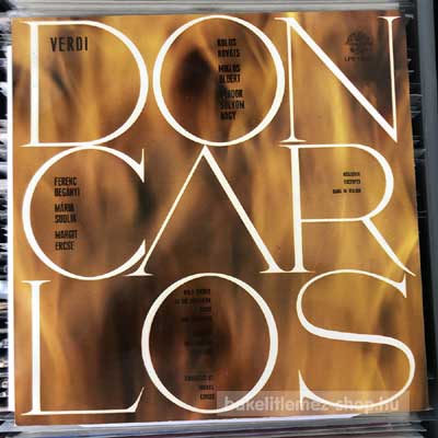 Verdi - Don Carlos Részletek  (LP, Album) (vinyl) bakelit lemez