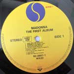 Madonna  The First Album  (LP, Album, Re)