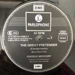 Freddie Mercury  The Great Pretender  (12")