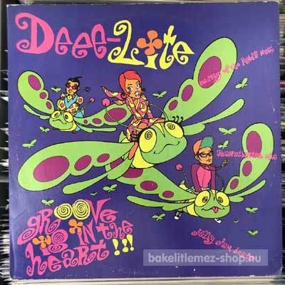 Deee-Lite - Groove Is In The Heart - What Is Love?  (12") (vinyl) bakelit lemez