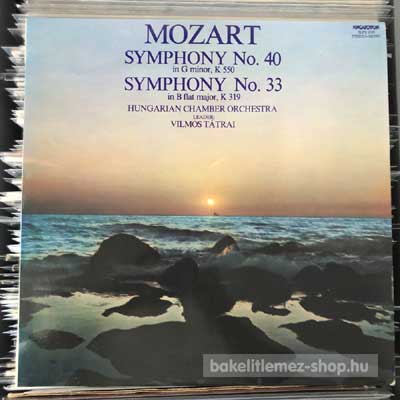 Wolfgang Amadeus Mozart - Symphony No. 40 - Symphony No. 33  (LP, Album) (vinyl) bakelit lemez