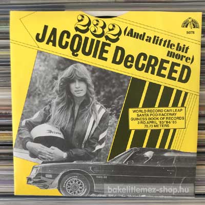 DeCreed Jacquie - 232 (And A Little Bit More)  (7", Single) (vinyl) bakelit lemez
