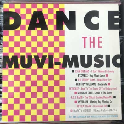 Various - Dance The Muvi-Music  (LP, Comp) (vinyl) bakelit lemez