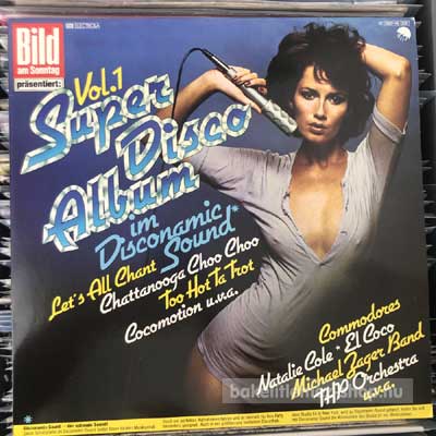 Various - Super Disco Album Vol. 1  (LP, Comp, Red) (vinyl) bakelit lemez