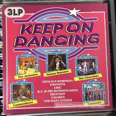 Various - Keep On Dancing  (3 x LP, Comp, Box) (vinyl) bakelit lemez