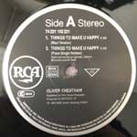 Oliver Cheatham  Things To Make U Happy  (12", Single)