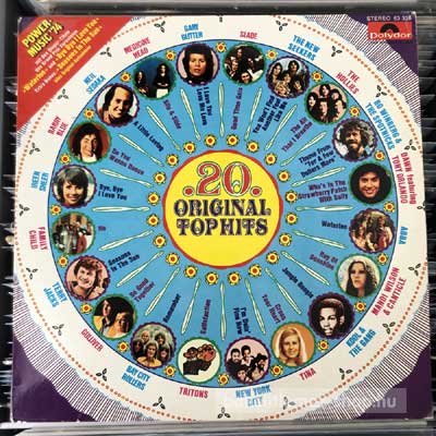 Various - 20 Original Top Hits  (LP, Comp, Club) (vinyl) bakelit lemez