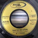 B.J. Thomas  Rock & Roll Lullaby  (7", Single)