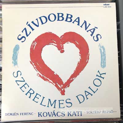Various - Szívdobbanás - Szerelmes Dalok  (LP, Album) (vinyl) bakelit lemez