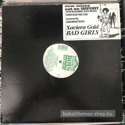 Xaviera Gold - Bad Girls  (12") (vinyl) bakelit lemez