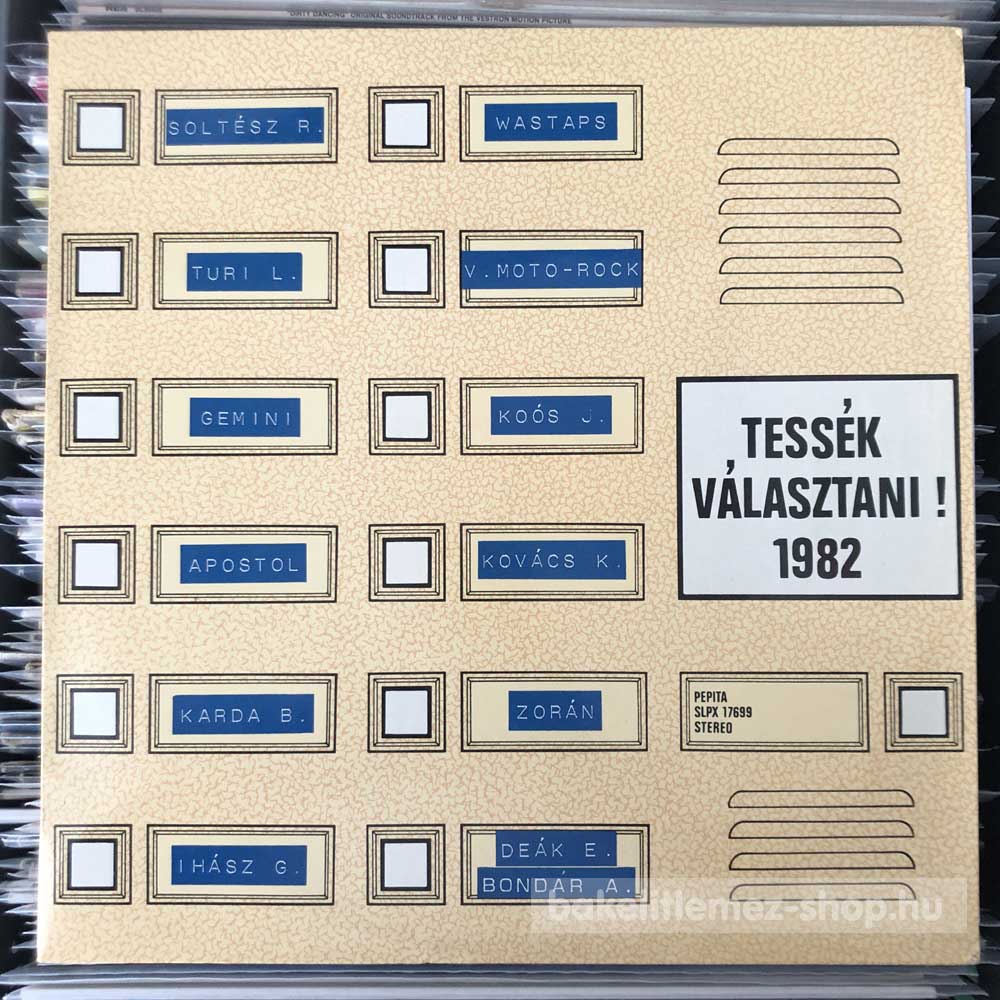 Various - Tessék Választani! 1982