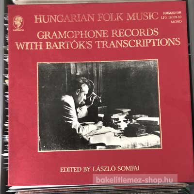 Béla Bartók - Gramophone Records With Bartók s Transcriptions  (3 LP, Album) (vinyl) bakelit lemez