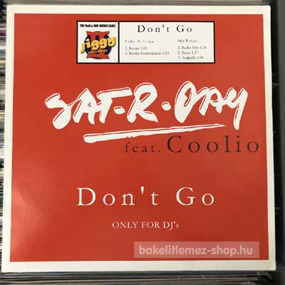 Sat-r-day Feat. Coolio - Don t Go  (12") (vinyl) bakelit lemez