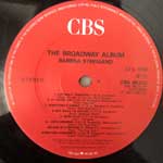 Barbra Streisand  The Broadway Album  (LP, Album)