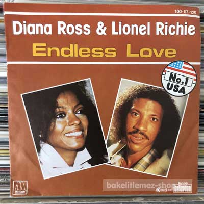 Diana Ross & Lionel Richie - Endless Love  (12", Single) (vinyl) bakelit lemez