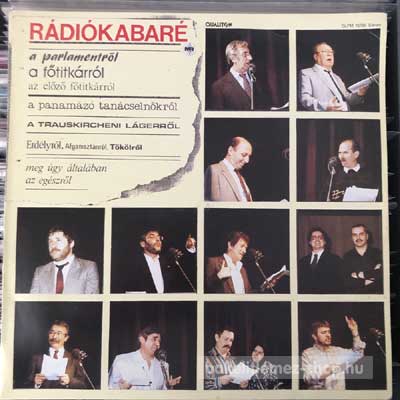 Rádiókabaré Rádiókabaré Sikerlista 88 (LP, Album) (vinyl) bakelit lemez Rádiókabaré - Rádiókabaré Sikerlista 88 (LP, Album) (vinyl) bakelit lemez
