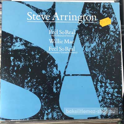 Steve Arrington - Feel So Real  (12", Maxi) (vinyl) bakelit lemez