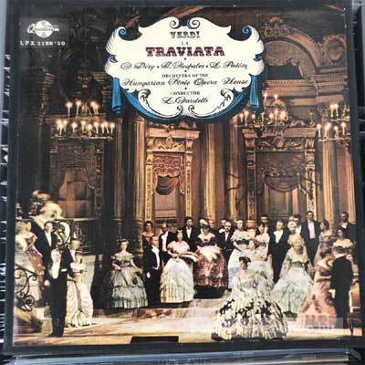 Verdi - La Traviata  (3 x LP, Box) (vinyl) bakelit lemez
