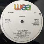 Change  Change Of Heart  (7", Single)