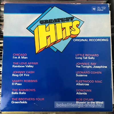 Various - Greatest Hits  (LP, Comp) (vinyl) bakelit lemez