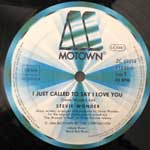 Stevie Wonder  I Just Called To Say I Love You  (12", Maxi)