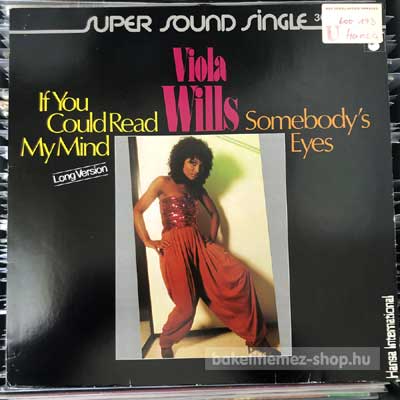 Viola Wills If You Could Read My Mind (12", Single) (vinyl) bakelit lemez Viola Wills - If You Could Read My Mind (12", Single) (vinyl) bakelit lemez