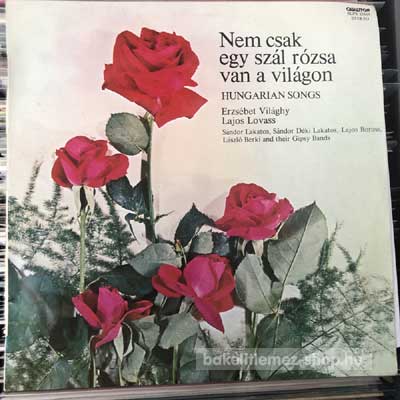 Erzsébet Világhy, Lajos Lovass - Nem Csak Egy Szál Rózsa Van A Világon  (LP, Album) (vinyl) bakelit lemez